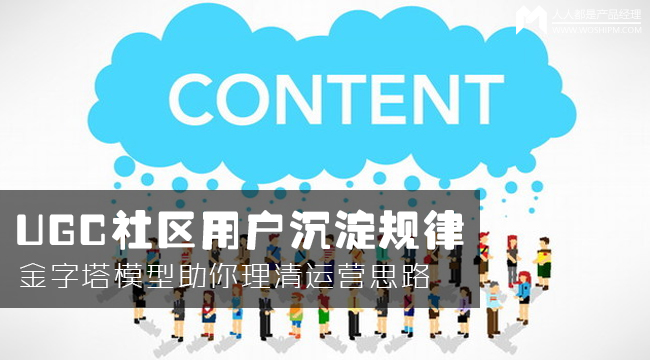 UGC社区用户沉淀规律：金字塔模型助你理清运营思路